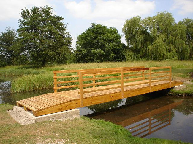 Dubový most Oxford - celkový pohled